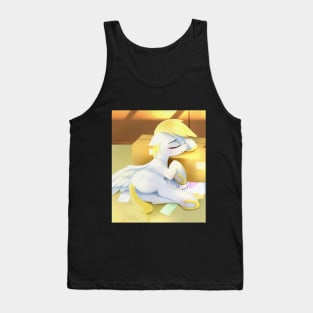 Sleepy Derpy Tank Top